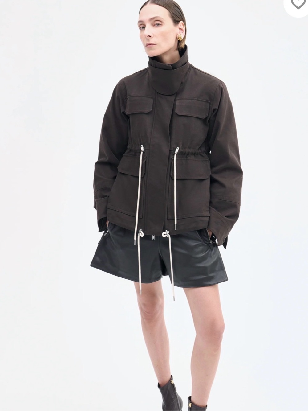 NWT| CO cropped Military Jacket Size Small
